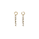 Marcelo Burlon County Pendant Earrings - Gold