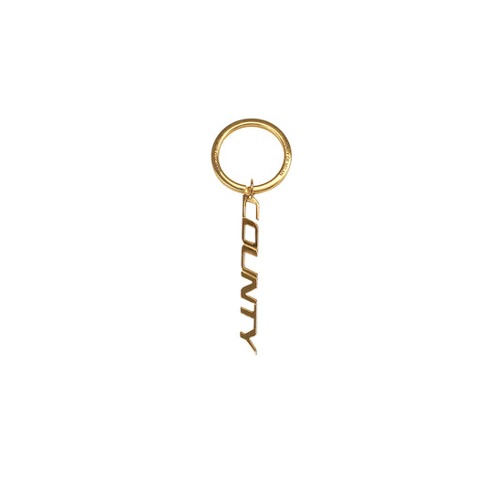 Gold County Keychain