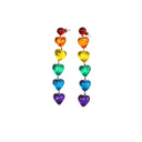Resin And Sterling S Tuza Love Is Love Earrings -Delete