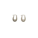 Tuza Sterling Tuza Masha Hoop Earrings - Silver