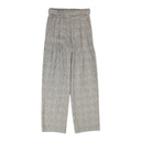 Fung Lan And Co. Houndstooth Belted Trouser - Black/White