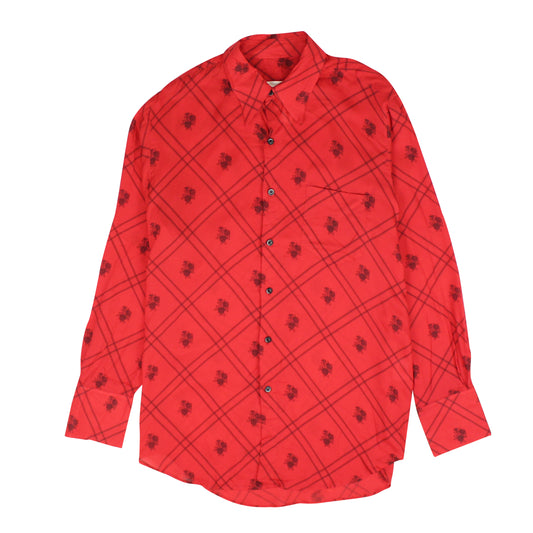 Ernest W. Baker Classic Shirt - Red Print