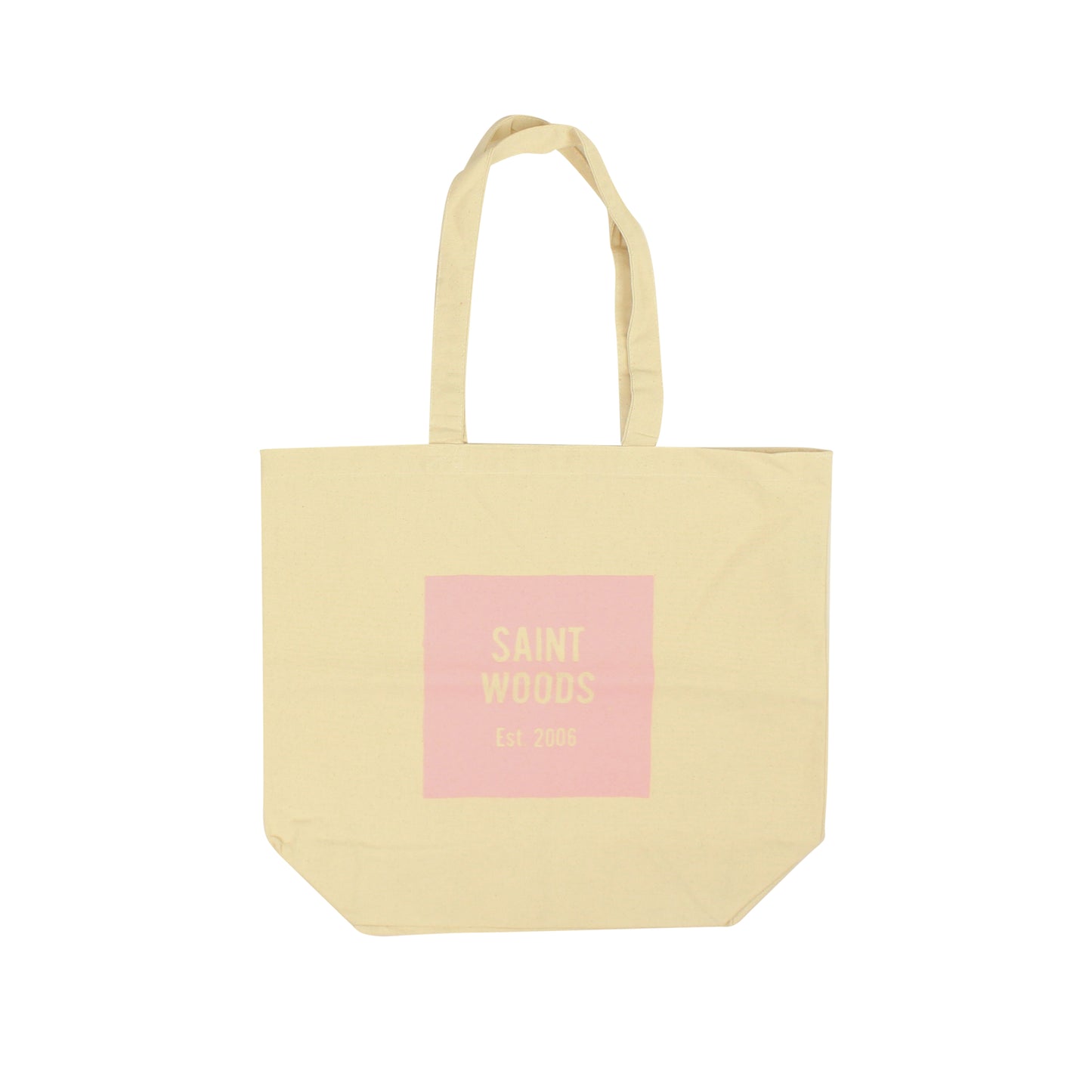 Saintwoods Sw & Oc Tote On Canvas - Pink