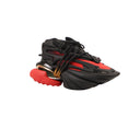 Balmain Unicorn Low Top Sneakers - Black