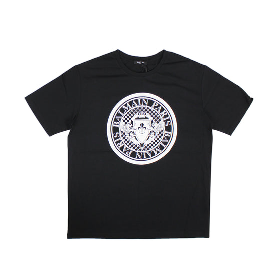 Balmain Coin T-Shirt - Black