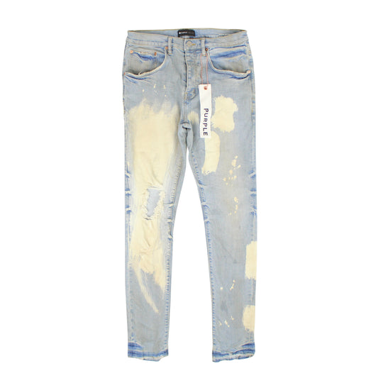 Indigo Big Bleach Blowout Jeans