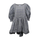 PLAID GREY VAQUERA PLAID SWEETHEART DRESS