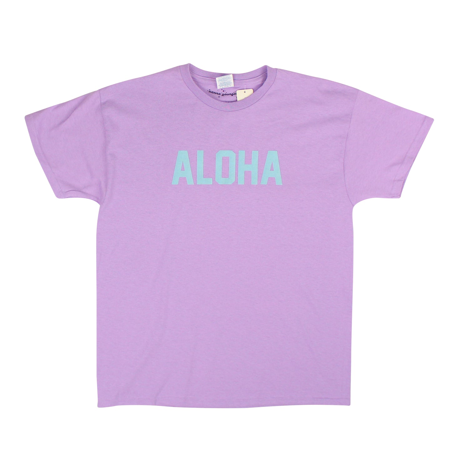 Vanna Youngstein Aloha Tee Lilac Baby - Blue