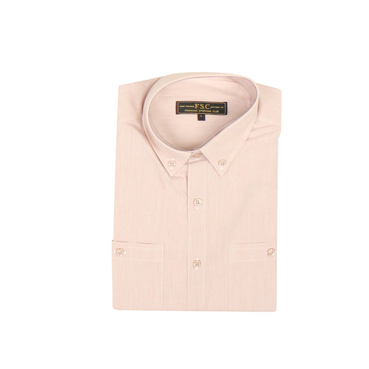 Freeman'S Sporting Club Polyester/Cotton Summer Shirt - Pink