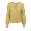 Maryam Nassir Zadeh Flaxen Balance Long Sleeve Blouse - Yellow