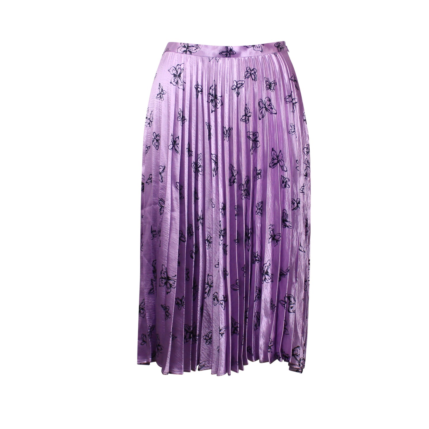 Hvn Tracy Pleated Skirt - Pink