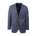 Caruso Single Breasted Wool Plaid Suit 7R - Brown/Orange