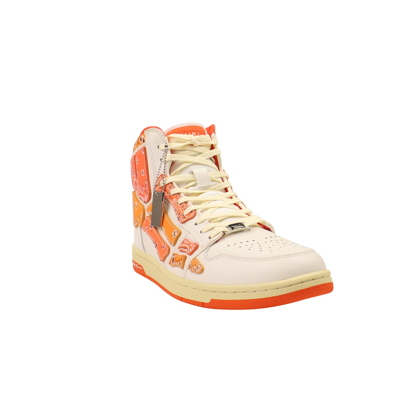Amiri Skel Top Hi - Bandana Sneakers - Orange