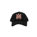 Amiri Ma Trucker Hat - Black/Peach