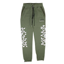 Amiri Bones Sweatpant - Olive/White
