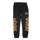 Amiri Bones Sweatpant - Black/Orange