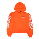 AMIRI BONES HOODIE Orange&White Hoodies & Sweatshirts