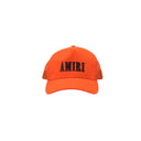 Amiri CORE LOGO TRUCKER HAT Orange&Black Hats - Black/Orange