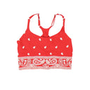 Adam Selman Sport Lipstick Bandanacore Cami Top