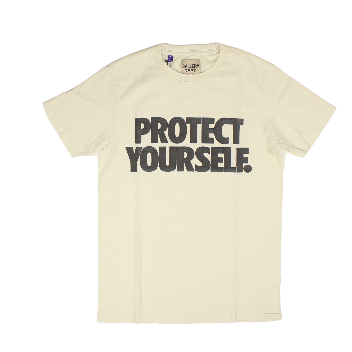 Gallery Dept. Protect Yourself T-Shirt - Off-White