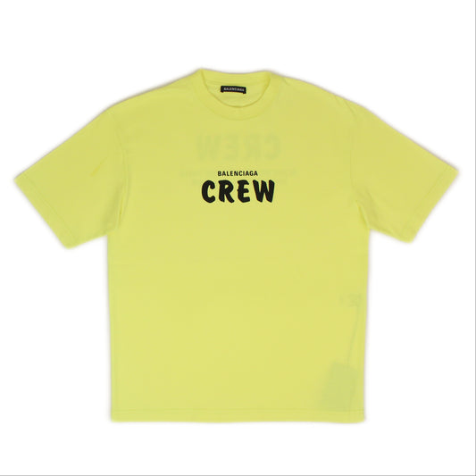 Balenciaga Crew T-Shirt - Lime/Black