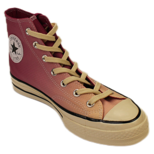 Converse Chuck 70 Hi Top Ombre Sneakers - Rose/Maroon/Naples Yellow