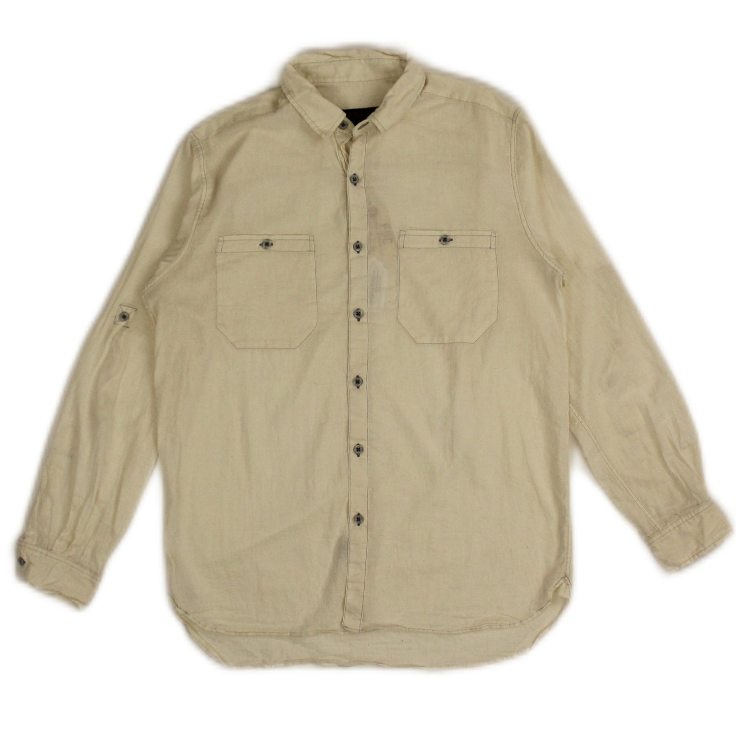 Freeman'S Sporting Club Cotton Button Down - Natural