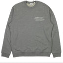 Grey Chest Printed Crewneck SWEATSHIRT