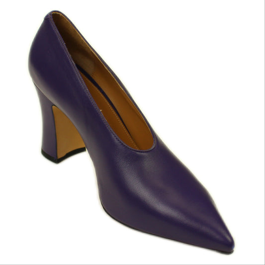 Dries Van Noten Pointy Toe Pump - Purple