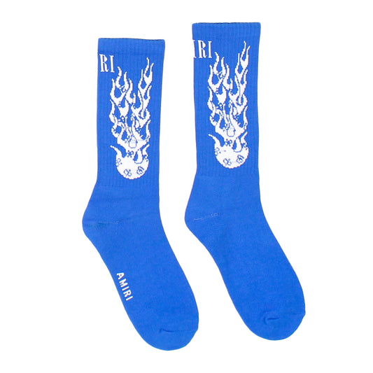 FLAMES SOCK Blue Socks