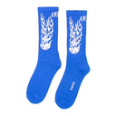 FLAMES SOCK Blue Socks