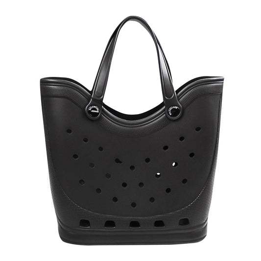 NWT Balenciaga Black Crocs Tote Bag