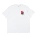 Burberry Red B T-Shirt - White