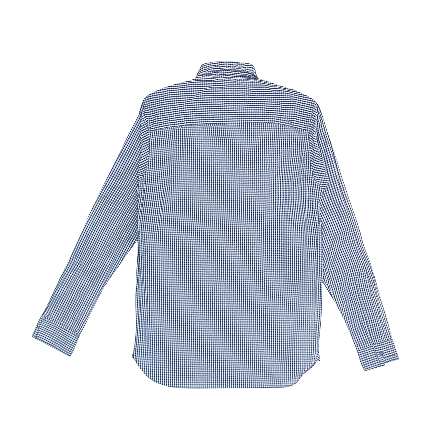 Freeman'S Sporting Club Checkered/Box Long Sleeve Shirt - Navy