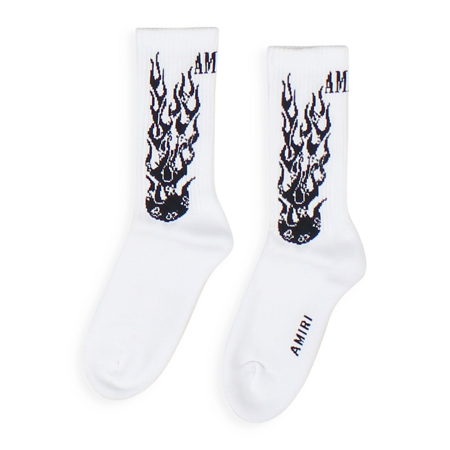 FLAMES SOCK White Socks