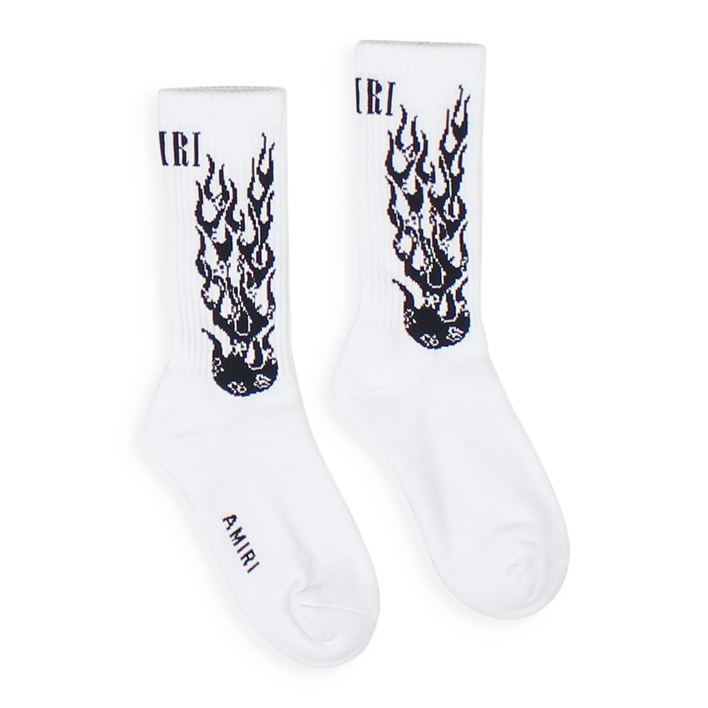 FLAMES SOCK White Socks