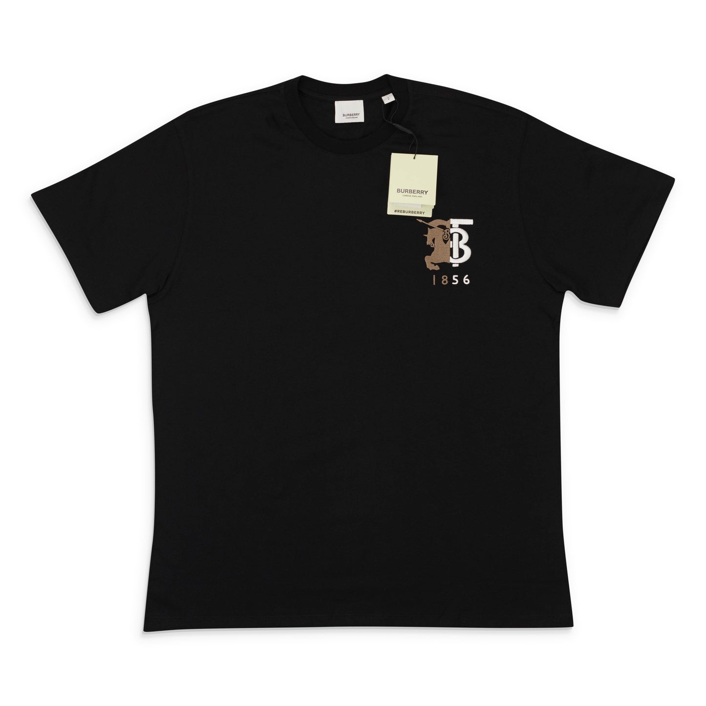 HALF HORSE POCKET GRAPHIC BLACK T-SHIRT