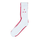 LOGO WHITE/RED SOCKS