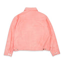 MID WASHED CLASSIC PINK SUN BLEACHED DENIM JACKET