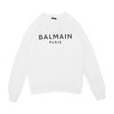 LOGO CREWNECK WHITE SWEATSHIRT