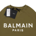 LOGO CREWNECK KHAKI SWEATSHIRT