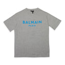 LOGO GREY SKY BLUE T-SHIRT