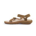 HURRICANE SHEARLING BROWN SANDALS