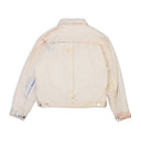 MID WASHED CLASSIC WHITE DENIM JACKET