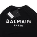 LOGO CREWNECK BLACK SWEATSHIRT