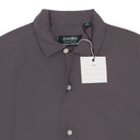 OCXGITMAN TENCEL LONG SLEEVE GREY BUTTON-DOWN SHIRT XS