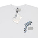 WHITE 88SORAYAMA DOLPHIN AR LOGO TEE