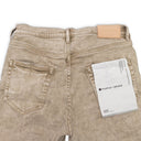 BEIGE SNOW WASH SNOW WASH322 SKINNY JEANS