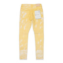 HARD WAX BRIGHT YELLOW SKINNY JEANS