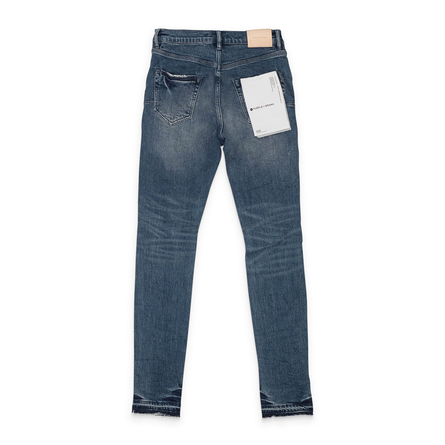 BLOWOUT RELEASED HEM Indigo SKINNY JEANS